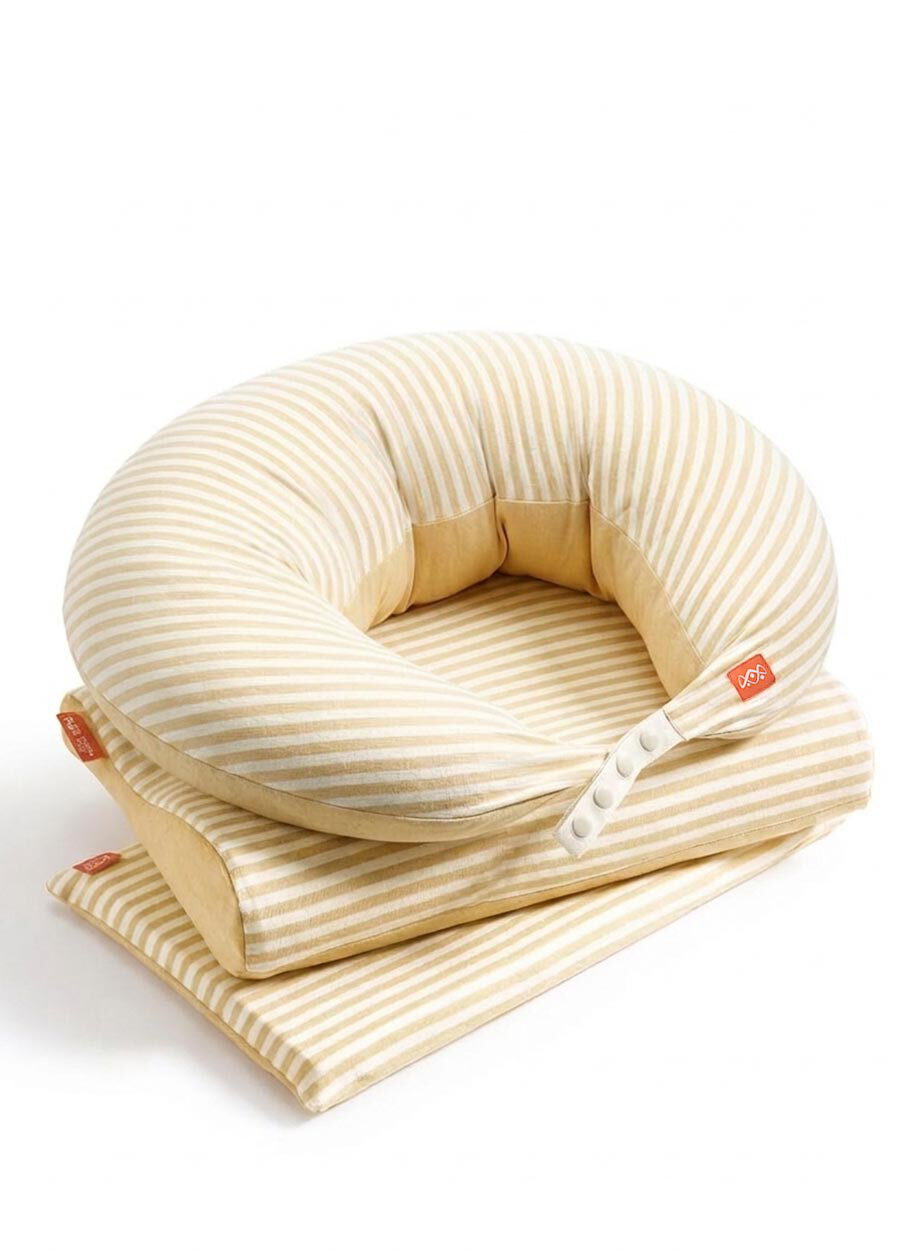 敷料親膚棉月亮枕 + 敷料親膚棉三合一嬰童成長枕 (儲值金贈品)