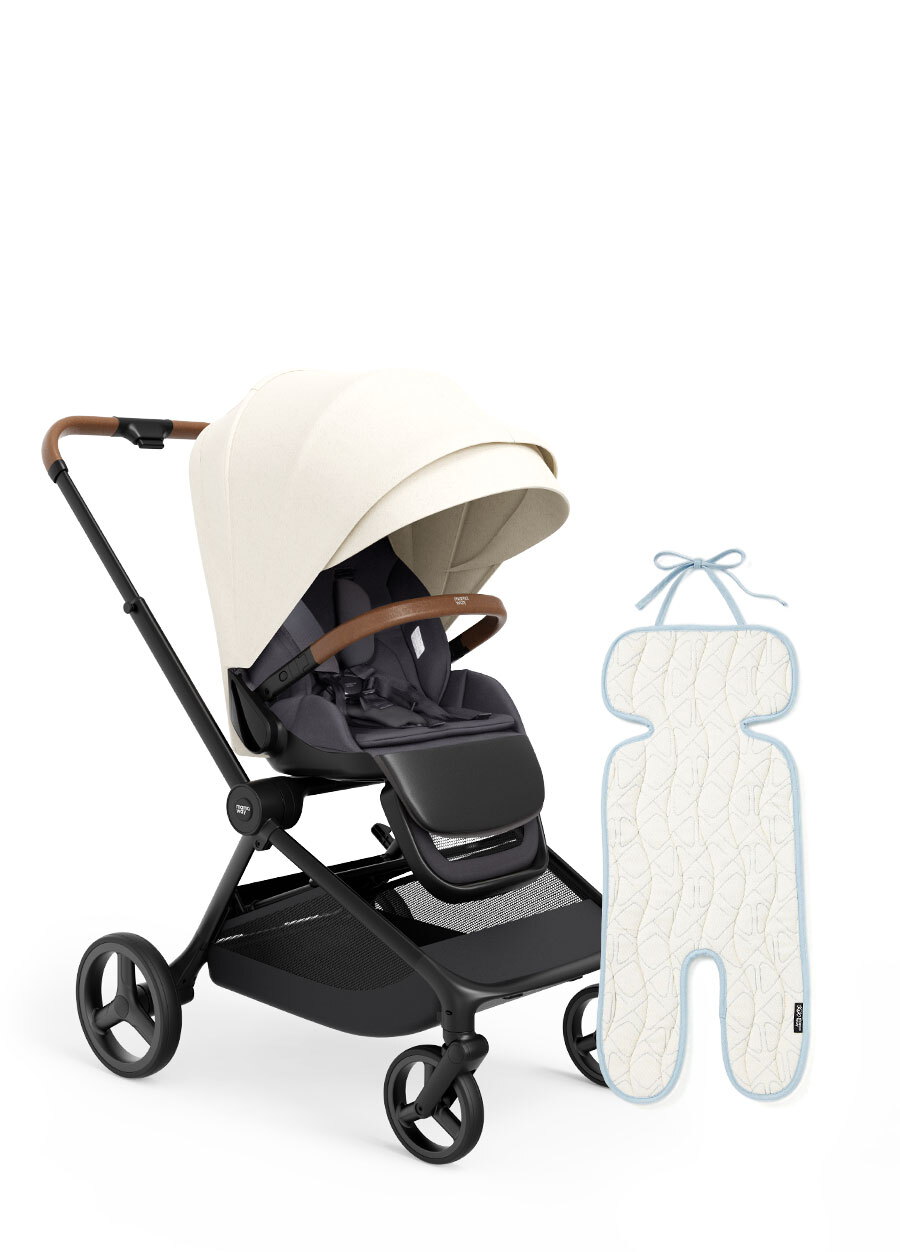 高景觀雙向秒收嬰兒推車 + 敷料親膚棉推車墊(儲值金贈品)