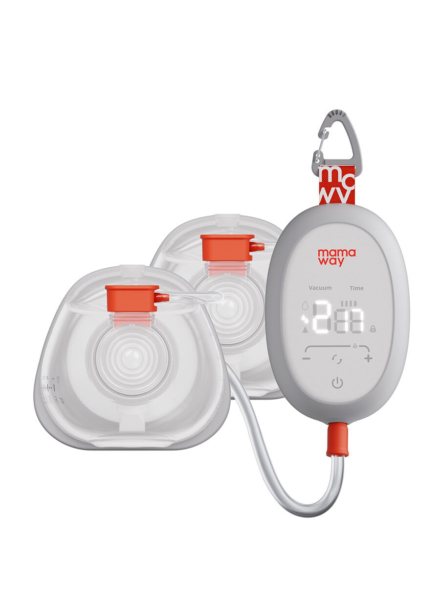 R1雙邊電動可穿戴式遠紅外線吸乳器(附吸鼻器)