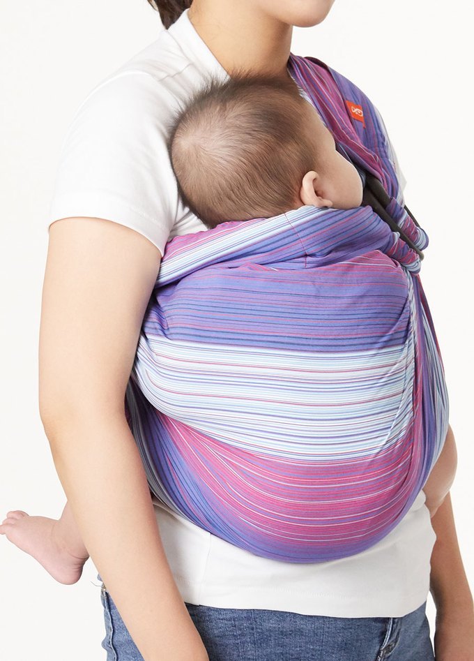 藍莓雪碧育兒背巾