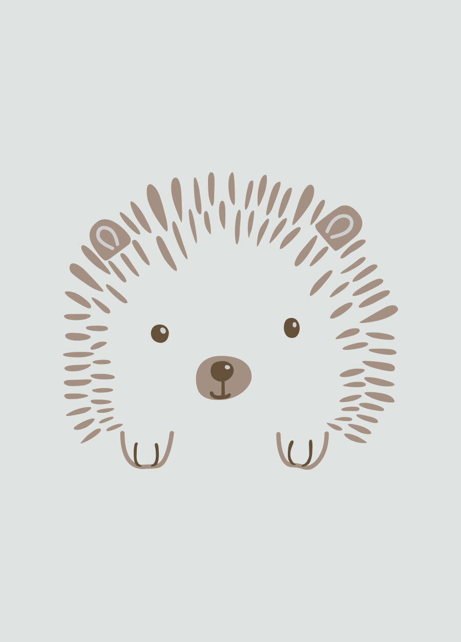 BABY Q彈連身包屁衣-刺蝟