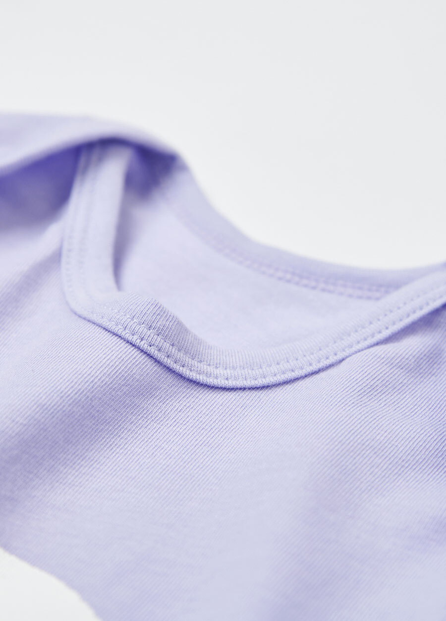 BABY迪士尼Q彈棉質包屁衣-蛋黃米奇