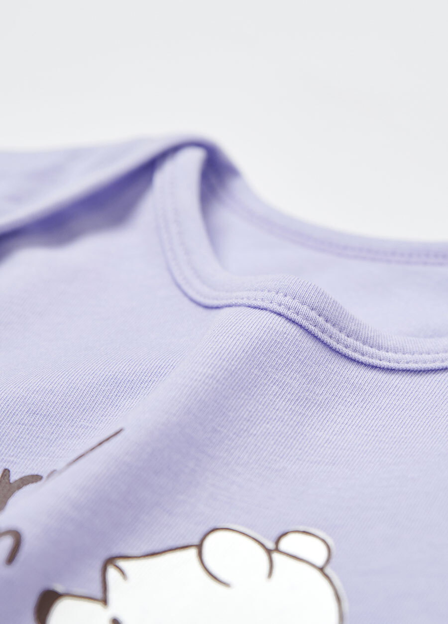 BABY 迪士尼Q彈連身包屁衣-維尼