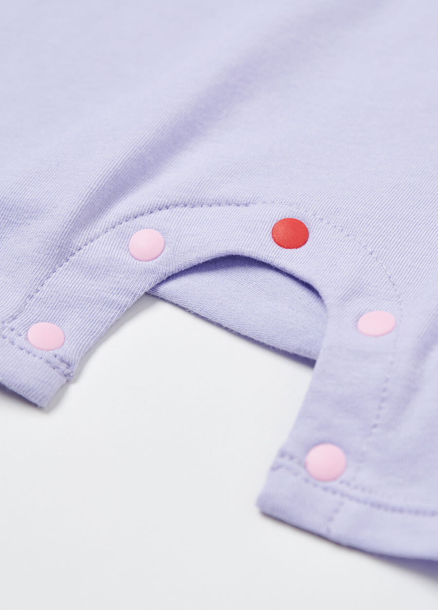 BABY 迪士尼Q彈連身包屁衣-維尼