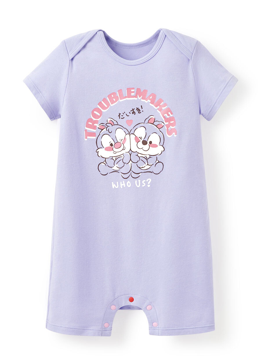 BABY 迪士尼Q彈連身包屁衣-奇奇&蒂蒂