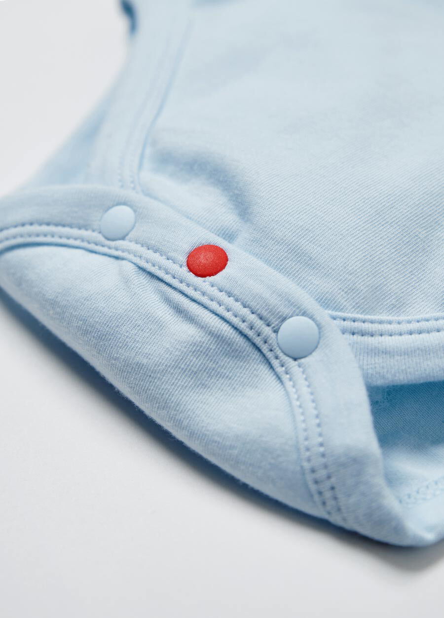 BABY 迪士尼Q彈棉質包屁衣-夏日米奇