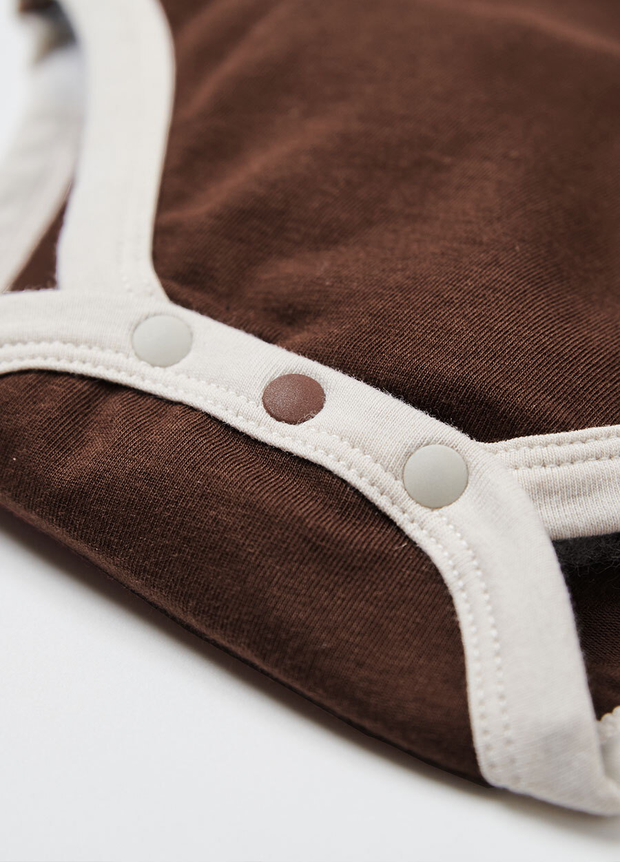 BABY迪士尼Q彈棉質包屁衣-米奇與好朋友