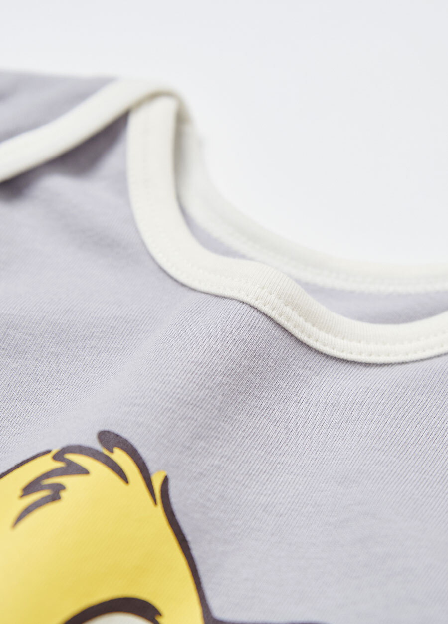 BABY 迪士尼Q彈無袖連身包屁衣-獅子王