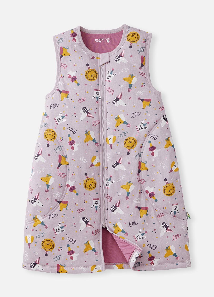 抗菌防踢被(薄款)-小狗派對