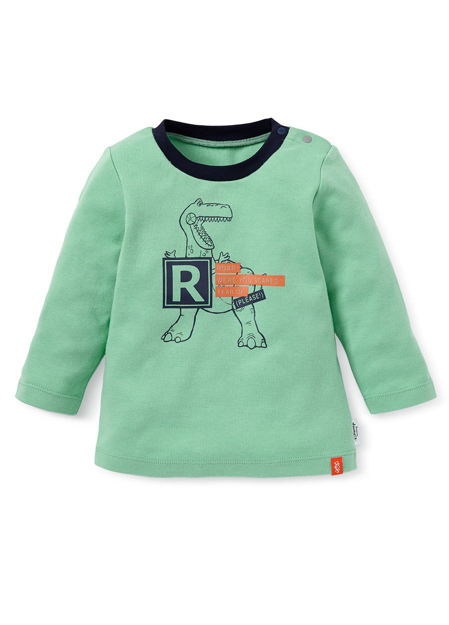 BABY迪士尼純棉長袖T恤-抱抱龍