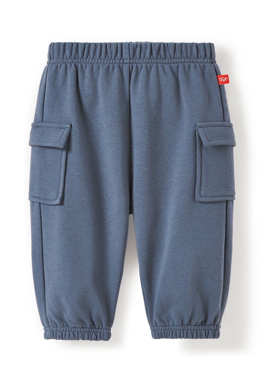 BABY棉質工作束口褲