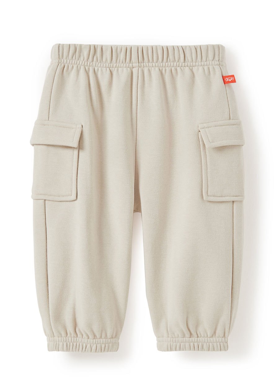 BABY棉質工作束口褲