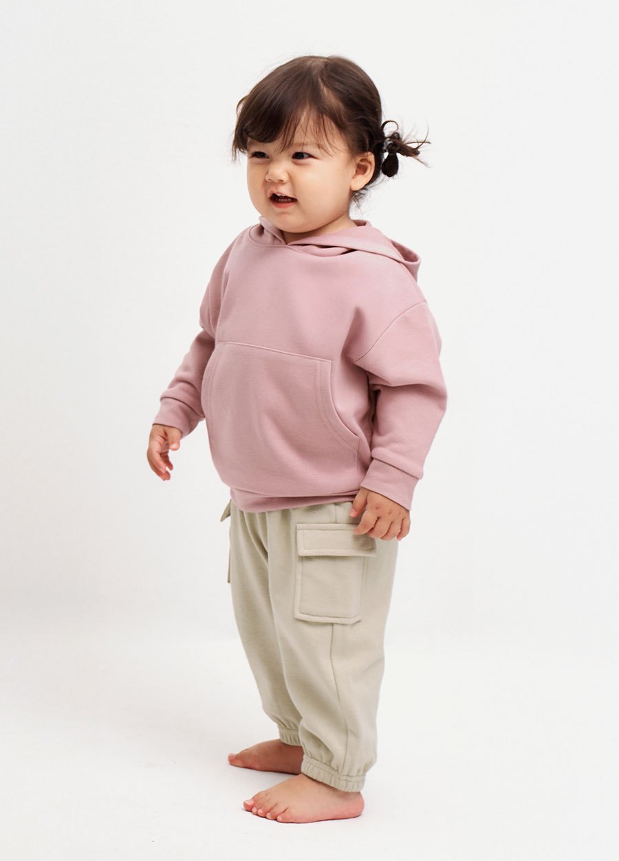 BABY棉質工作束口褲