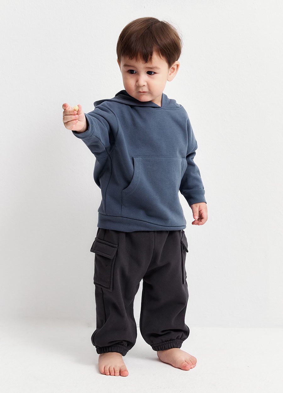 BABY棉質工作束口褲