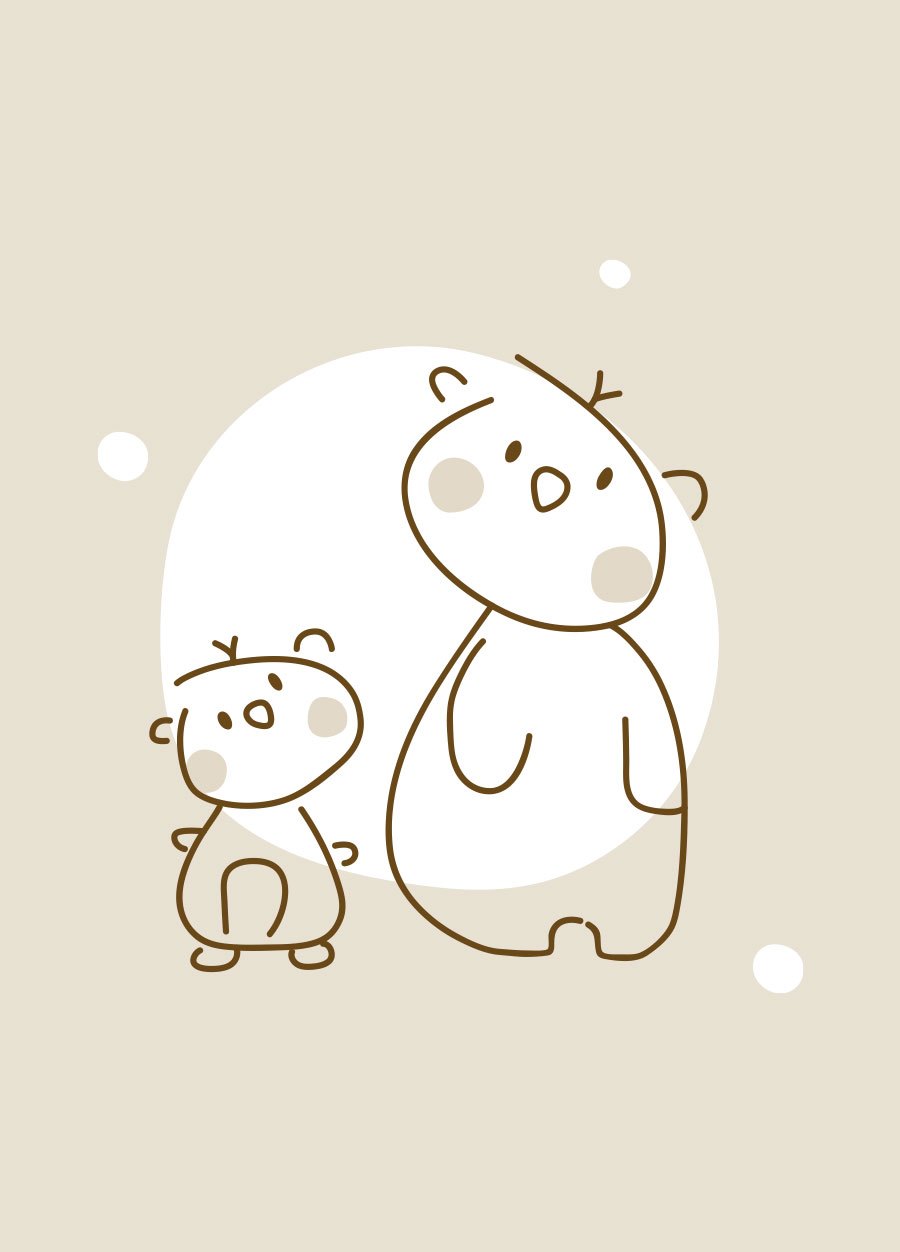 新生兒Q彈棉質蝴蝶衣(2入)-點點動物園