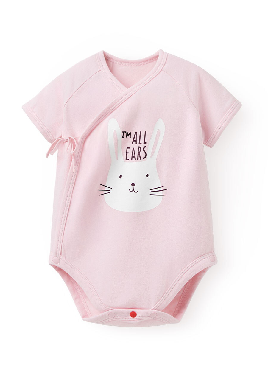 新生兒 Q彈棉質包屁衣-兔寶寶