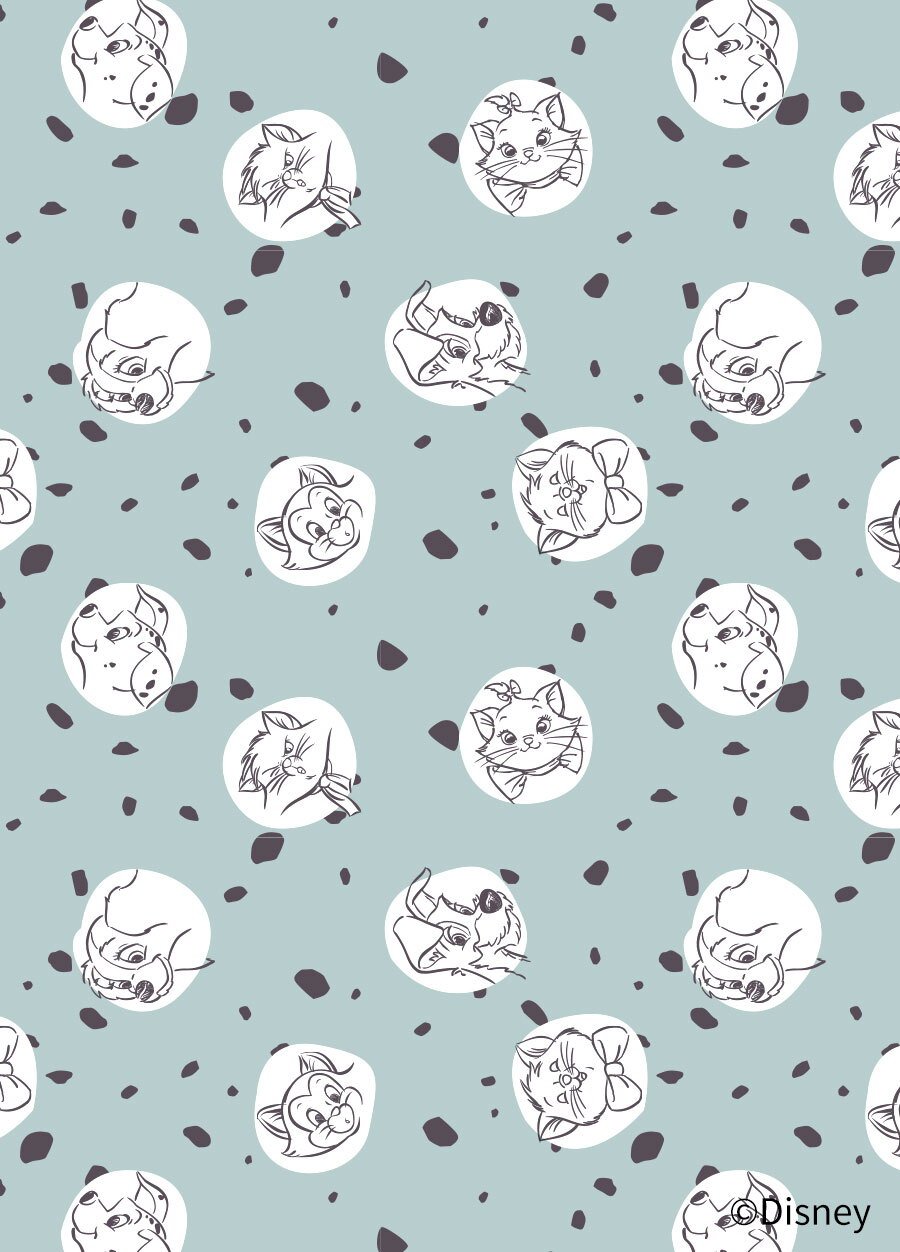 新生兒迪士尼Q彈棉質包屁衣-點點貓狗