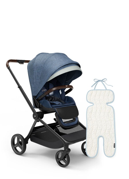 高景觀雙向秒收嬰兒推車 + 敷料親膚棉推車墊(儲值金贈品)