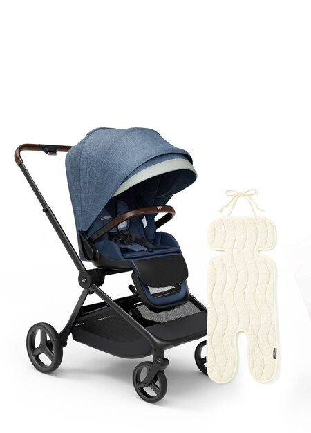 高景觀雙向秒收嬰兒推車 + 敷料親膚棉推車墊(儲值金贈品)