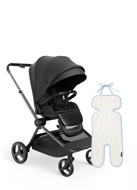 高景觀雙向秒收嬰兒推車 + 敷料親膚棉推車墊(儲值金贈品)