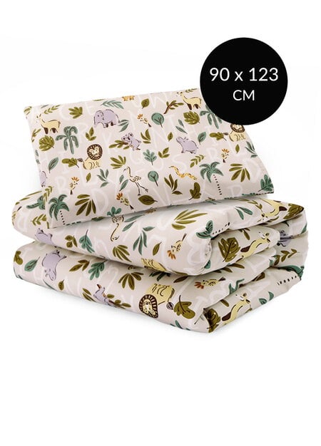 調溫抗菌安撫涼被(叢林ABC)—睡袋組適用