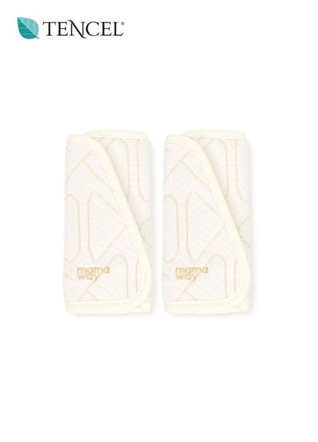 調溫抗菌口水巾(2入)-米色1