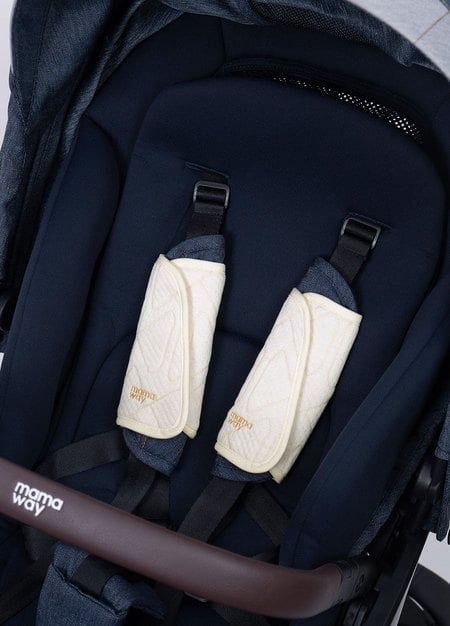 調溫抗菌口水巾(2入)-米色2