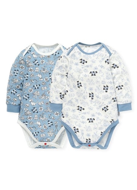 BABY Q彈棉質長袖包屁衣(2入)-玩具總動員