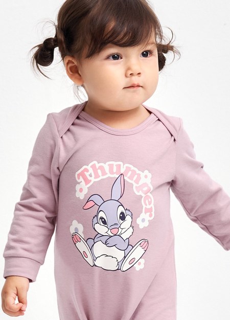 BABY 迪士尼蓄熱保溫長袖連身衣-桑普兔
