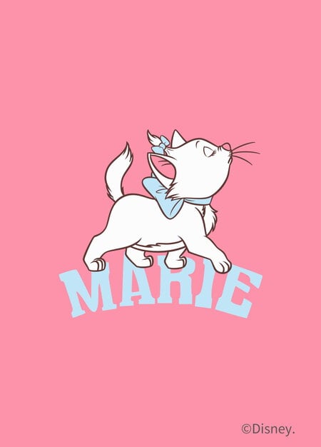 BABY 迪士尼Q彈連身包屁衣-優雅瑪麗貓