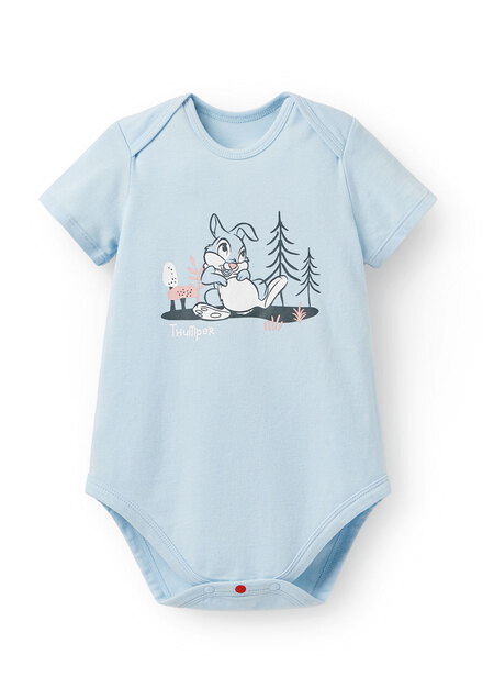 BABY迪士尼Q彈棉質包屁衣-桑普兔