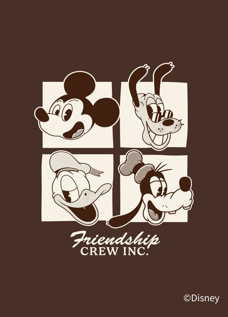 BABY迪士尼Q彈棉質包屁衣-米奇與好朋友