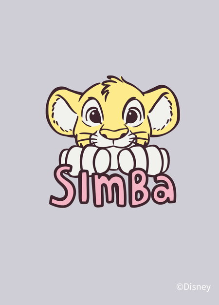 BABY 迪士尼Q彈無袖連身包屁衣-獅子王