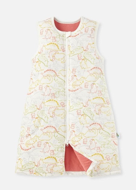 抗菌防踢被(秋冬款3Y)拉鍊款-恐龍佩佩豬