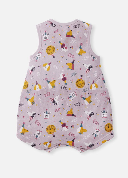 抗菌防踢被(薄款)-小狗派對