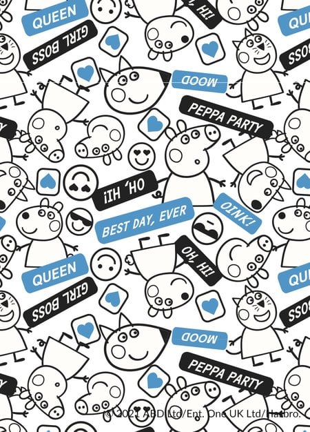 新生兒Q彈棉質蝴蝶衣(2入)-標籤佩佩豬