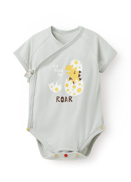 新生兒Q彈棉質包屁衣-恐龍