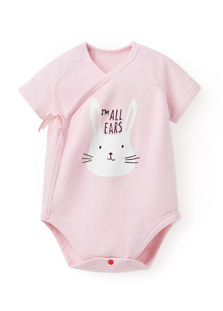 新生兒 Q彈棉質包屁衣-兔寶寶