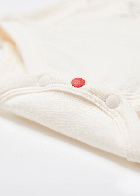 新生兒 迪士尼Q彈棉質包屁衣-跳跳虎