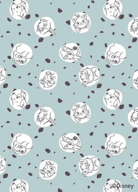 新生兒迪士尼Q彈棉質包屁衣-點點貓狗