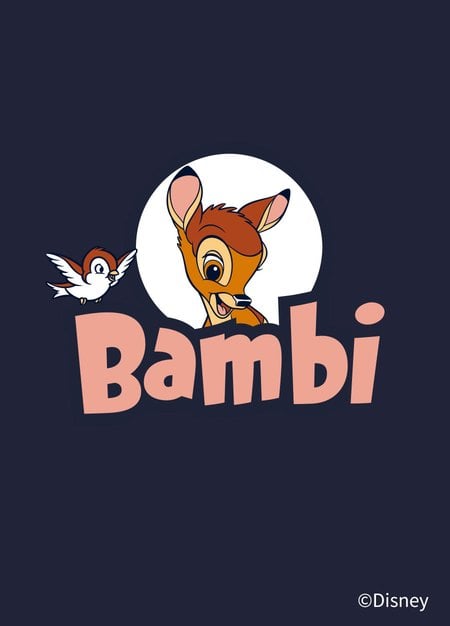 迪士尼小鹿斑比長版厚刷毛孕哺帽T