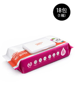 抗菌濕巾(18包/箱) - 白色