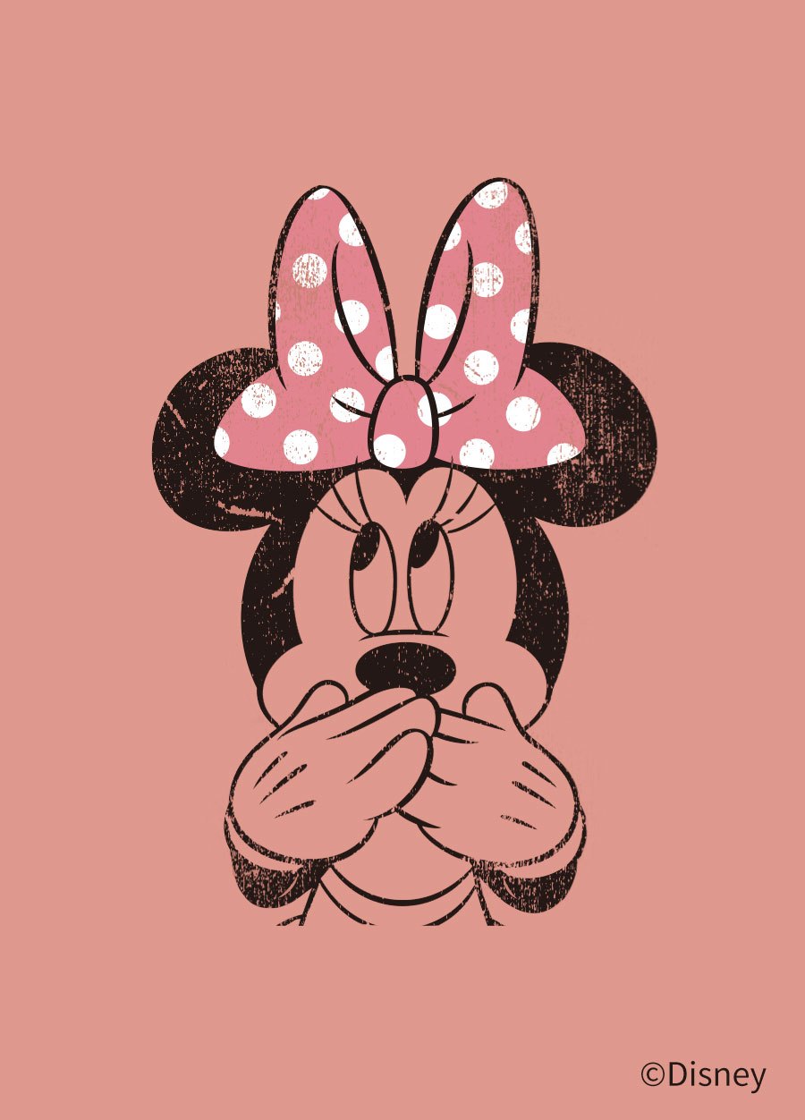 迪士尼米妮長版厚刷毛孕哺帽T