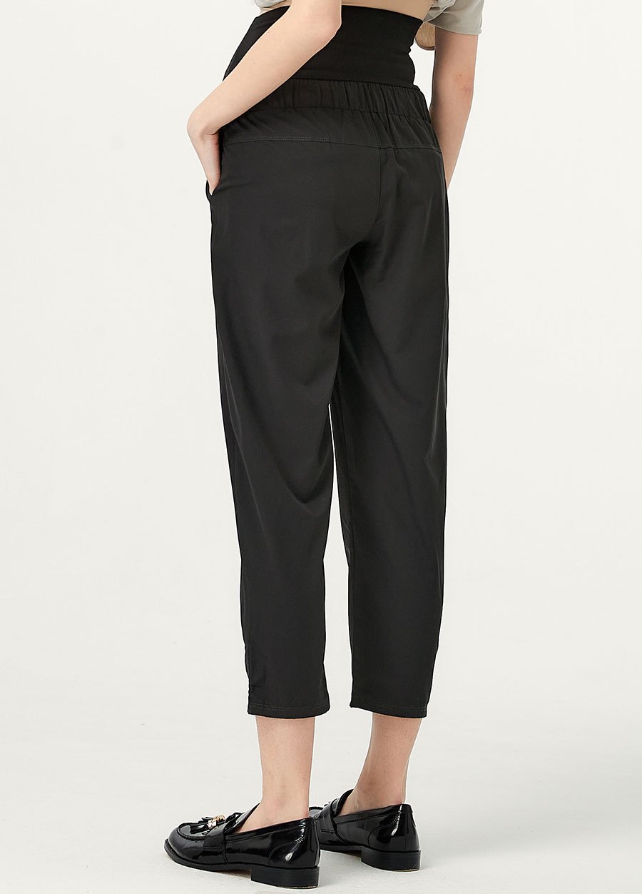 輕便窄管休閒孕婦褲