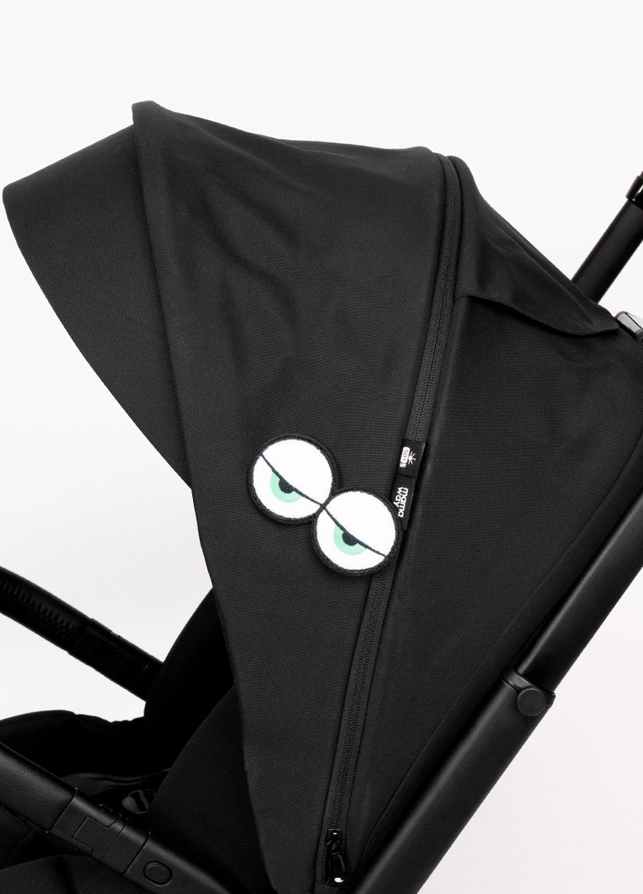 推車裝飾貼 (消光黑適用)