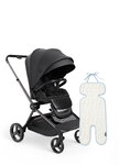 高景觀雙向秒收嬰兒推車 + 敷料親膚棉推車墊(儲值金贈品)