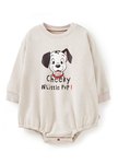 BABY 迪士尼毛圈寬鬆包屁衣-101忠狗