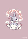 BABY迪士尼蓄熱保溫長袖連身衣-桑普兔