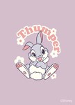 BABY 迪士尼蓄熱保溫長袖連身衣-桑普兔