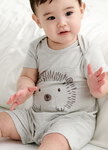 BABY Q彈連身包屁衣-刺蝟
